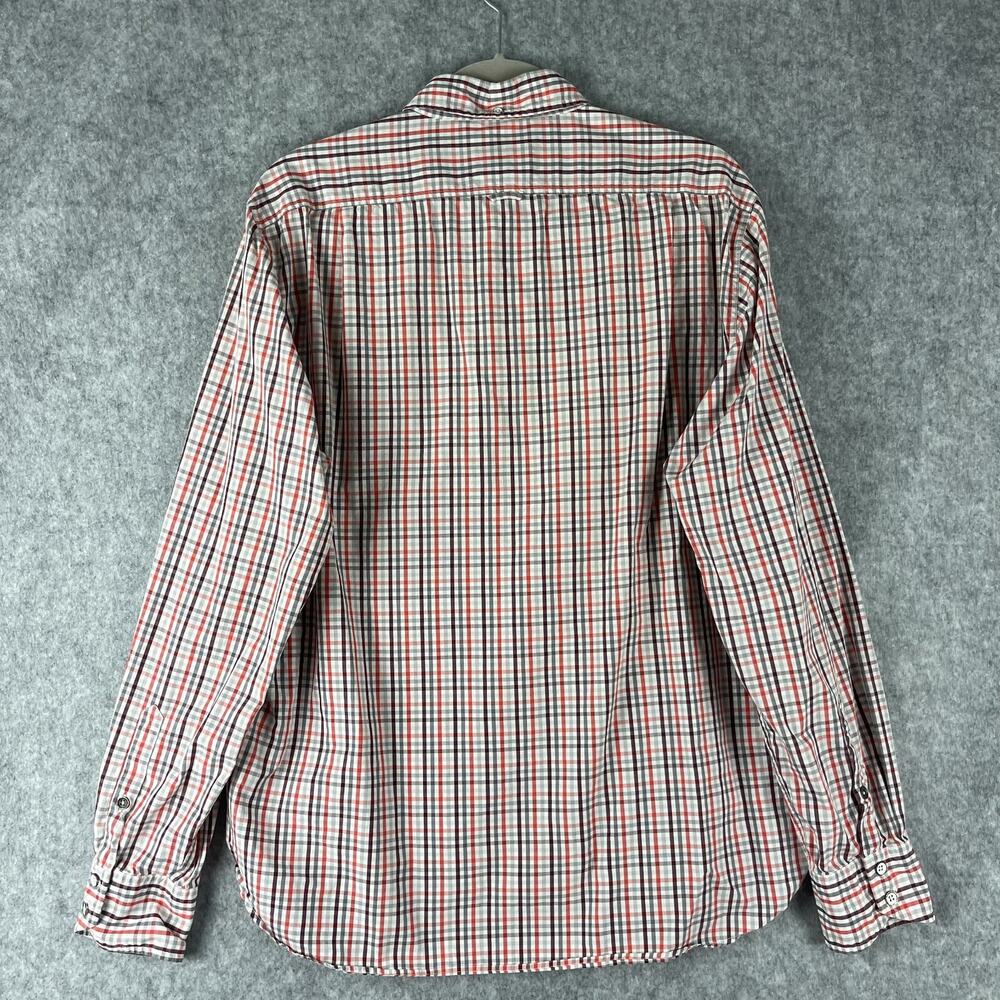 Rag Bone Tailored Workwear Shirt Mens Large Plaid Button Down Long Sleeve - Picture 11 of 16